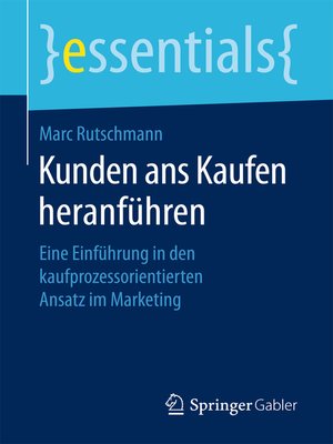 cover image of Kunden ans Kaufen heranführen